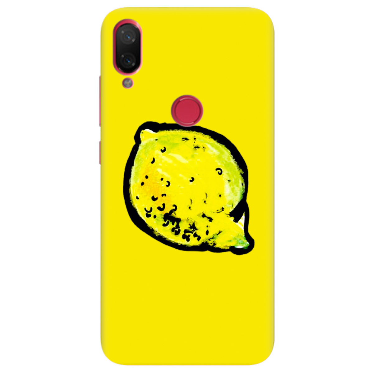 Чохол для Xiaomi Mi Play lemon - фото 1