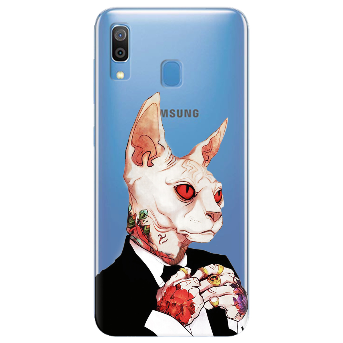Чехол для Samsung Galaxy A30 Mister cat - фото 1