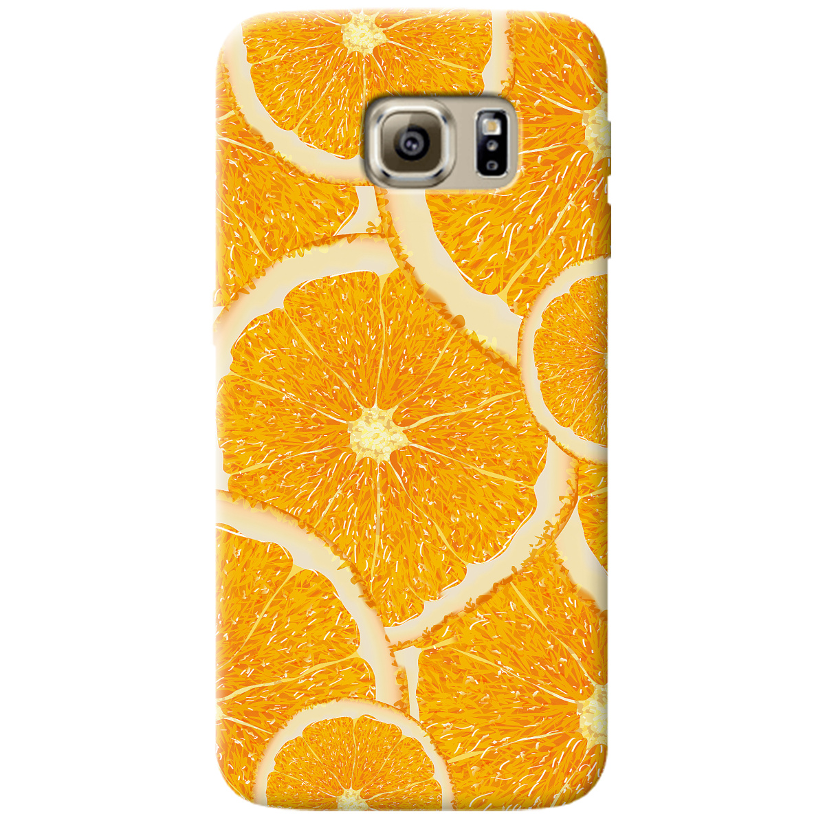 Чохол для Samsung Galaxy S6 Edge Orange - фото 1