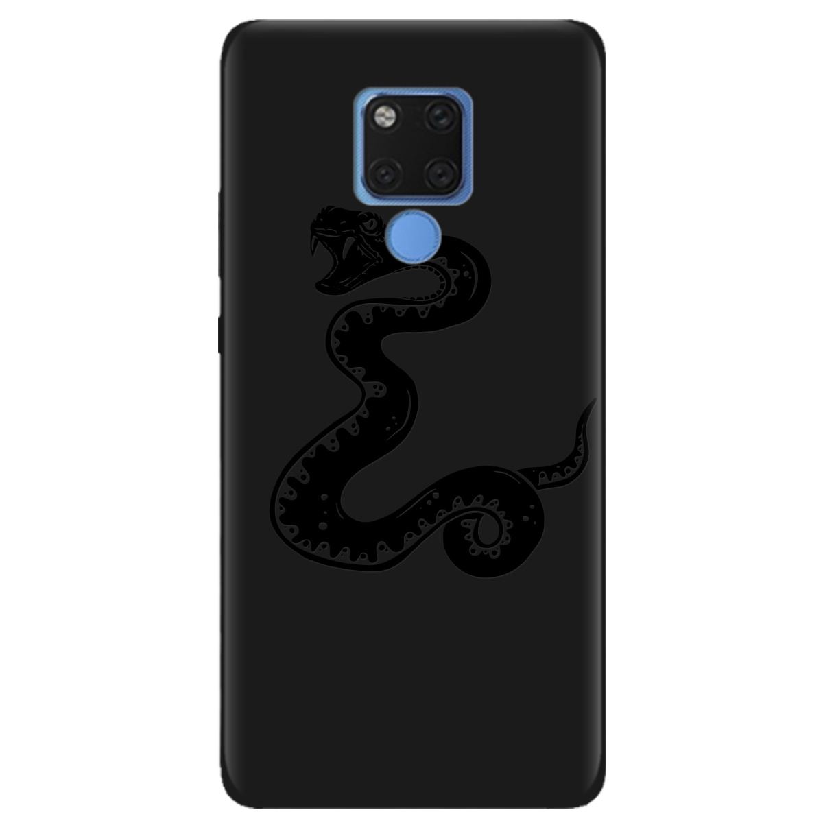 Чехол для Huawei Mate 20 X черный матовый soft touch Сobra - фото 1