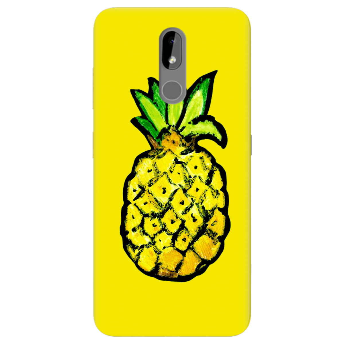 Чехол для Nokia 3.2 Sunny  pineapple - фото 1