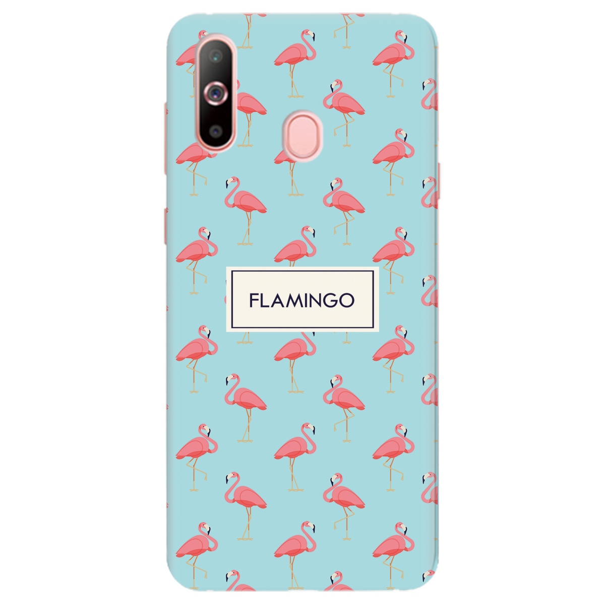 Чохол для Samsung Galaxy A60 Pink Flamingo - фото 1