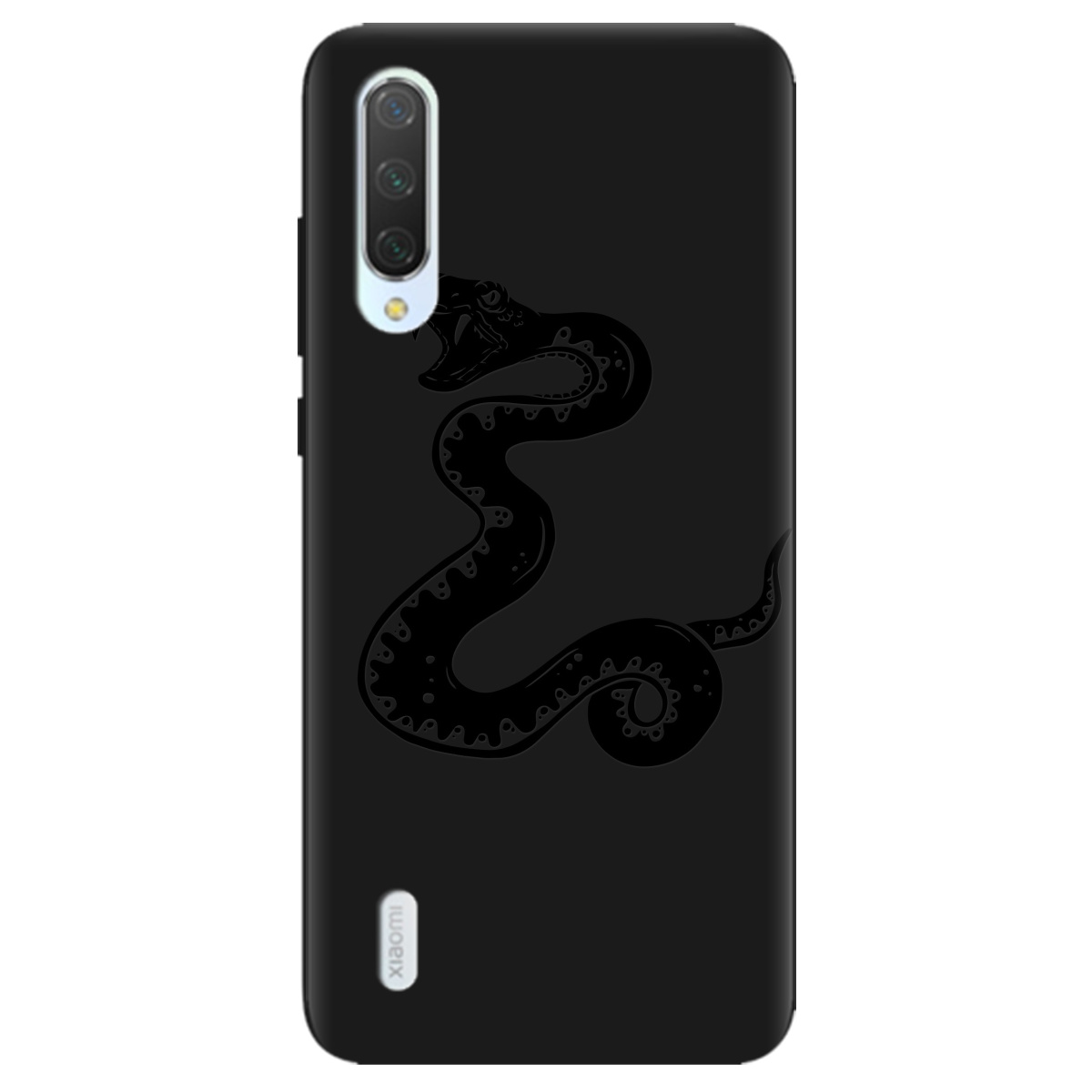 Чохол для Xiaomi Mi 9 Lite чорний матовий soft touch Сobra - фото 1