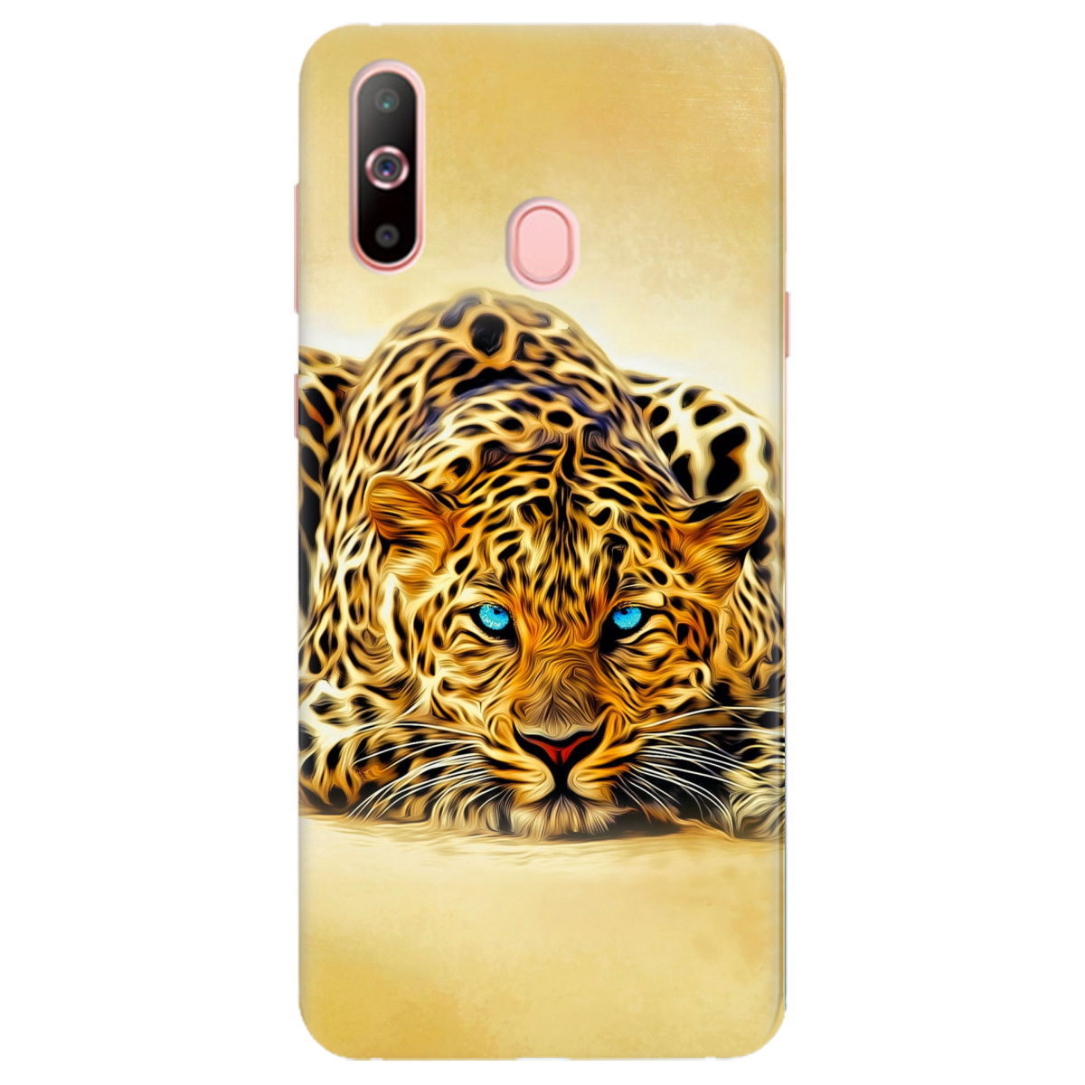 Чехол для Samsung Galaxy M40 Леопард - фото 1