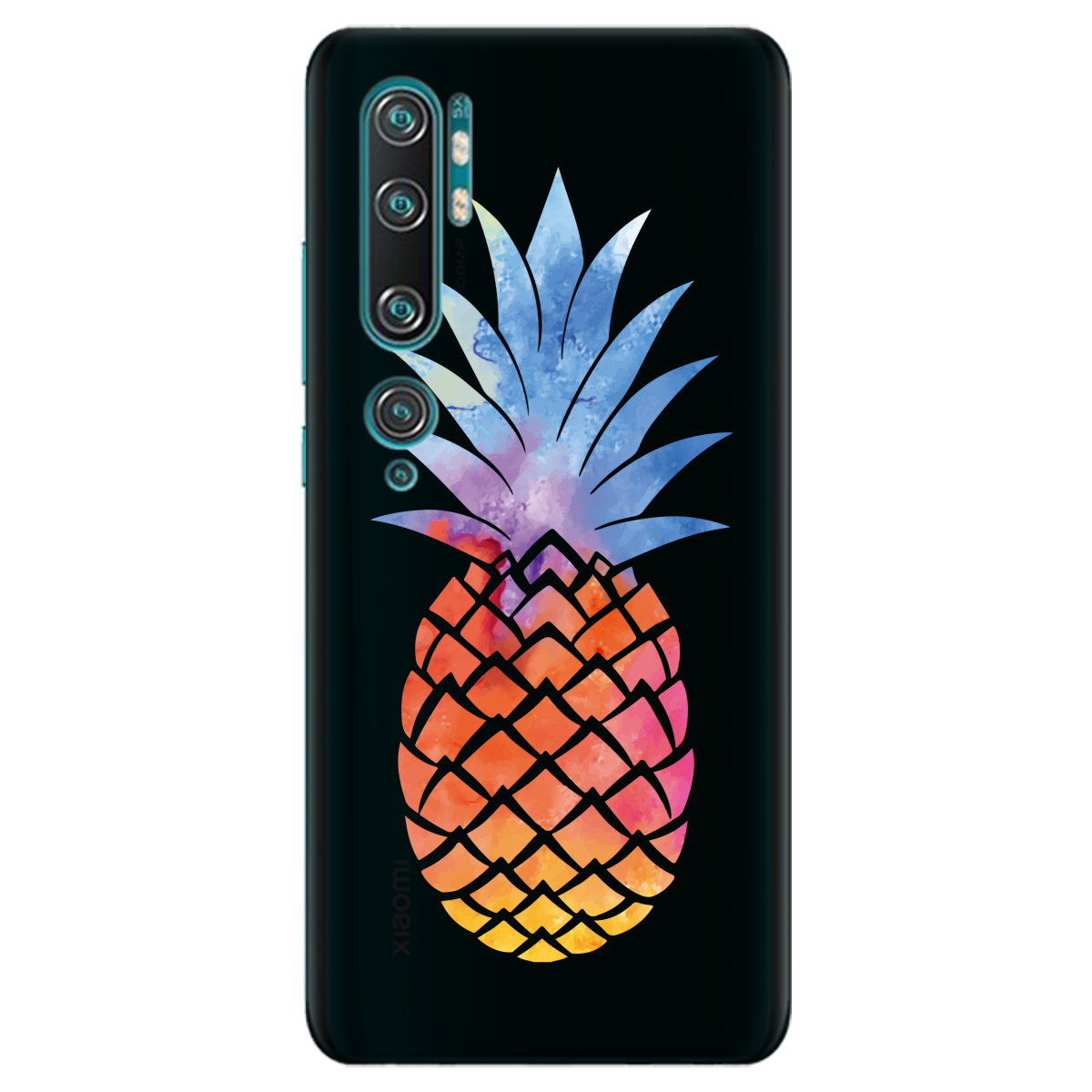 Чехол для Xiaomi Mi Note 10 Ananas - фото 1