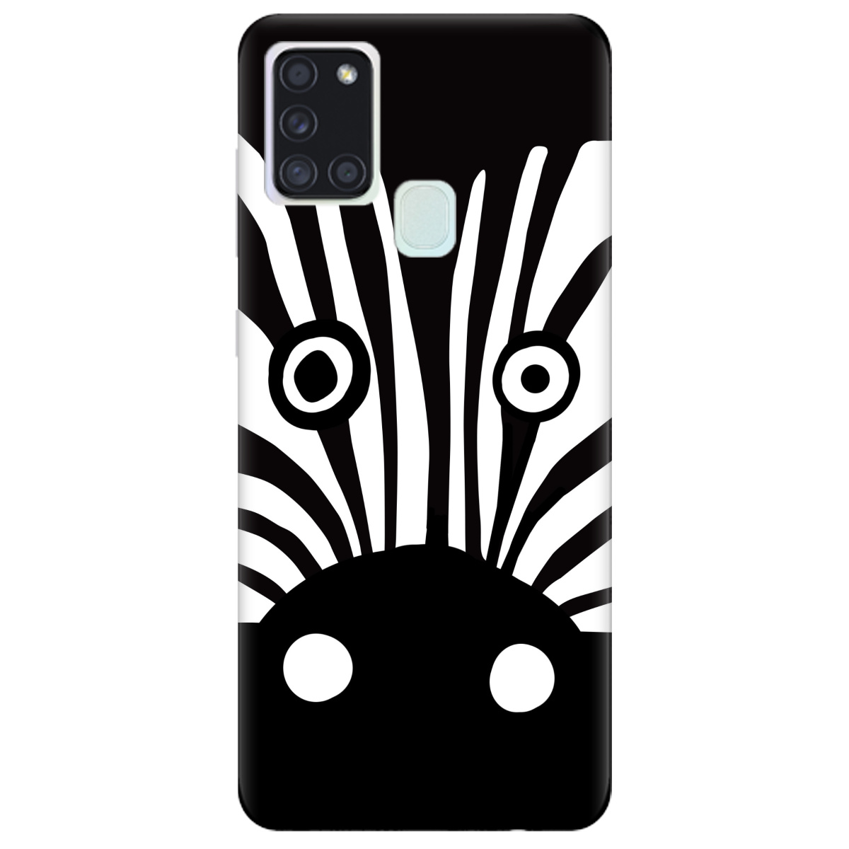 Чехол для Samsung Galaxy A21s Zebra - фото 1