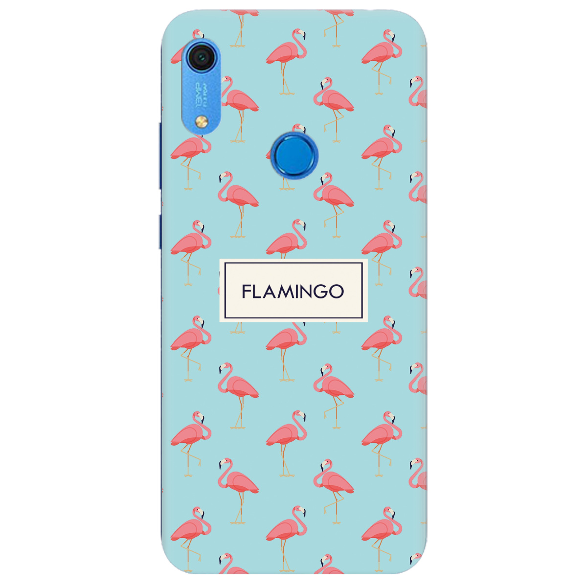 Чехол для Huawei Y6s 2019 Pink Flamingo - фото 1