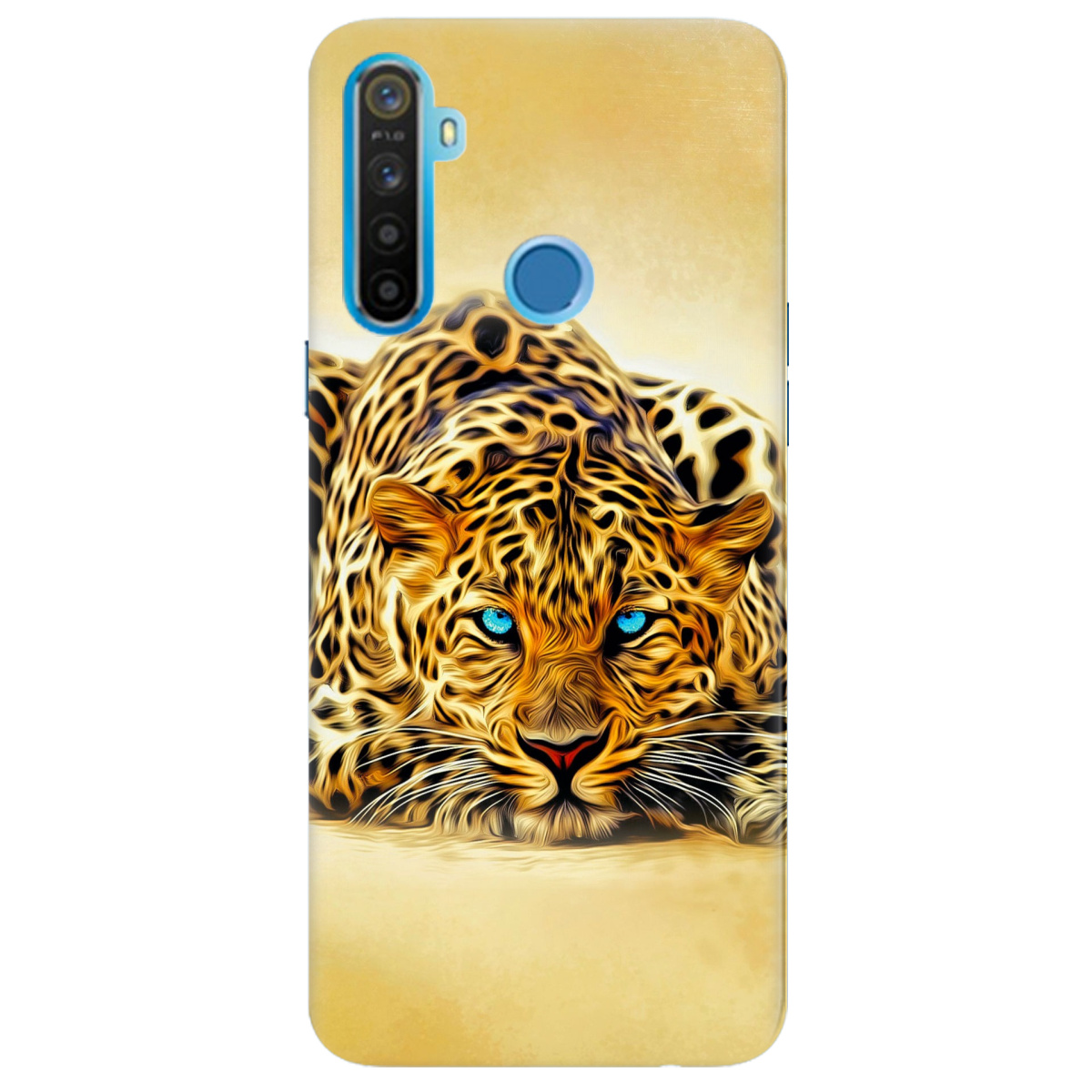 Чехол для Realme 5 Леопард - фото 1