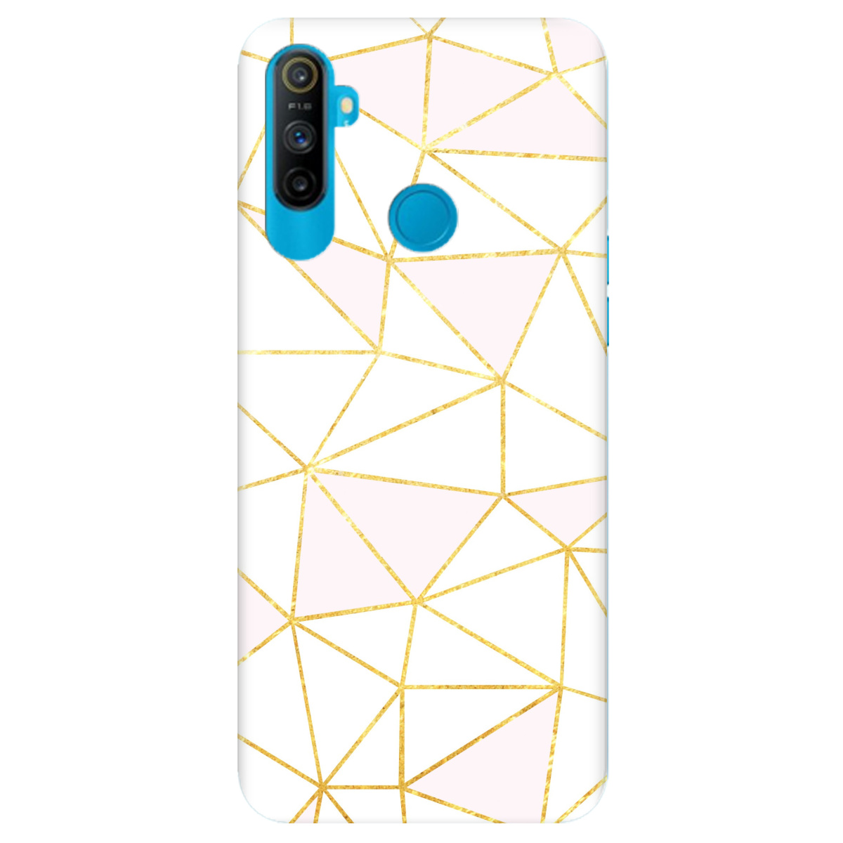 Чехол для Realme С3 Gold Rose - фото 1