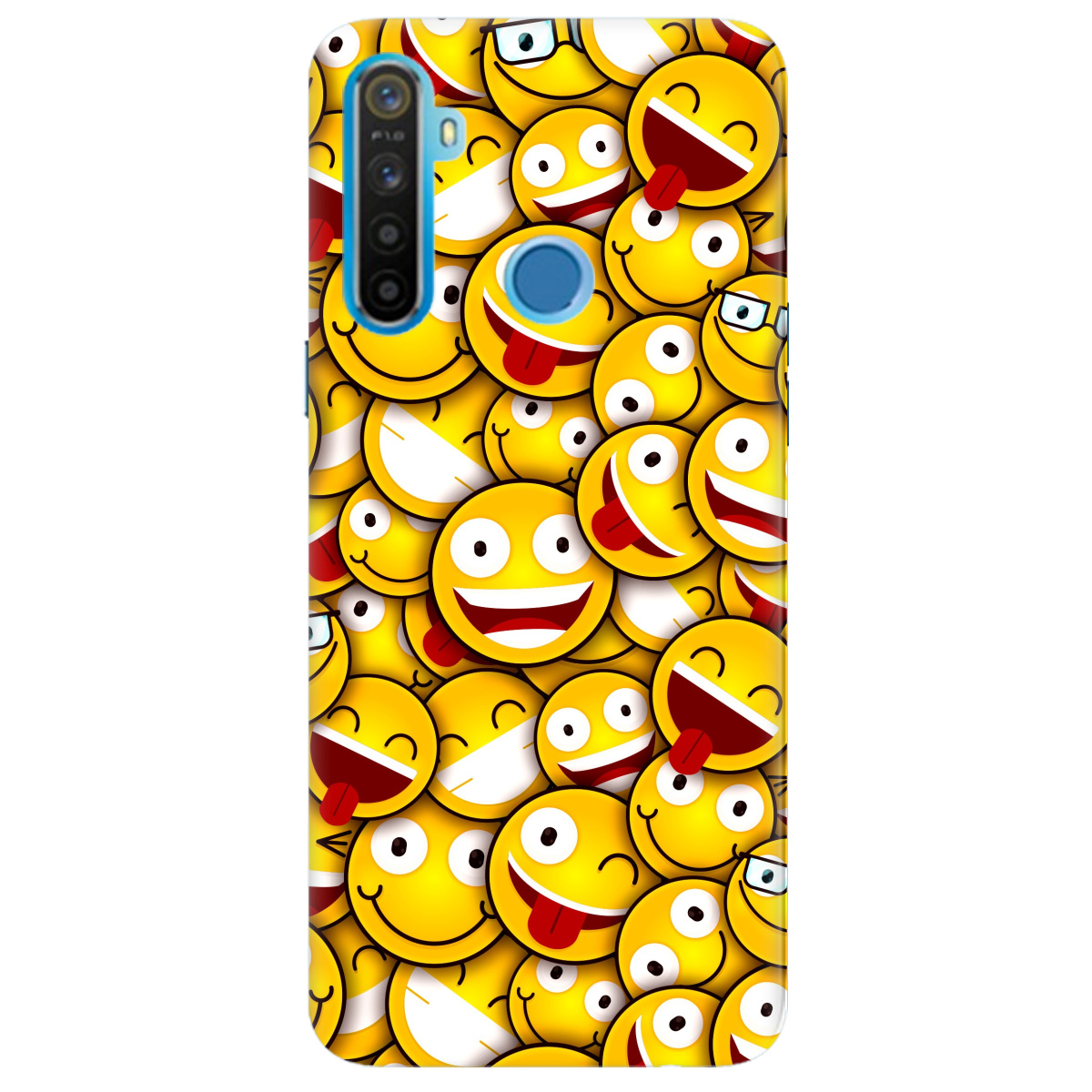 Чехол для Realme 5 Smilies - фото 1