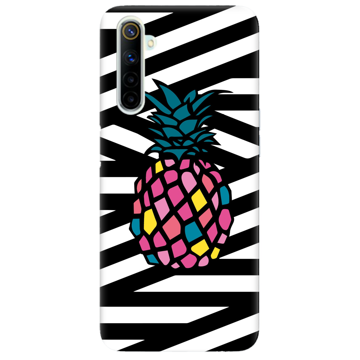 Чехол для Realme 6 Pineapple - фото 1