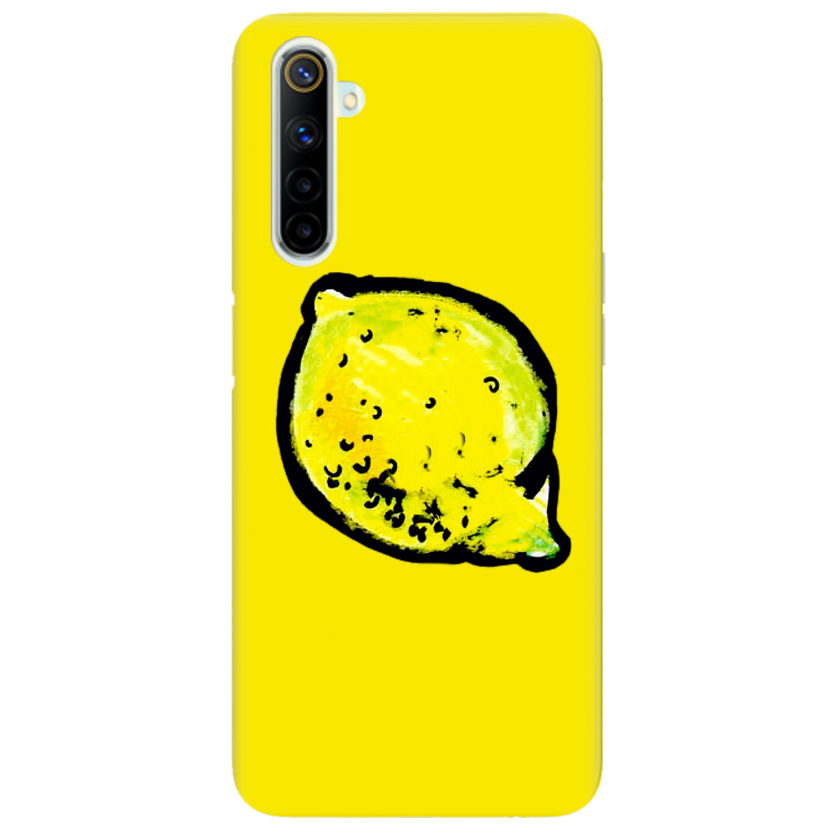 Чохол для Realme 6 lemon - фото 1