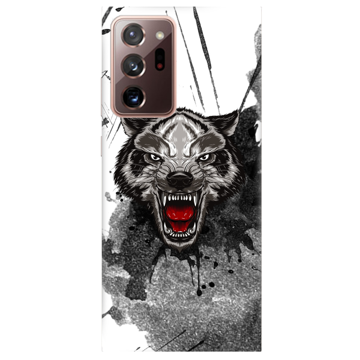 Чохол для Samsung Galaxy Note 20 Ultra Angry-Wolf - фото 1