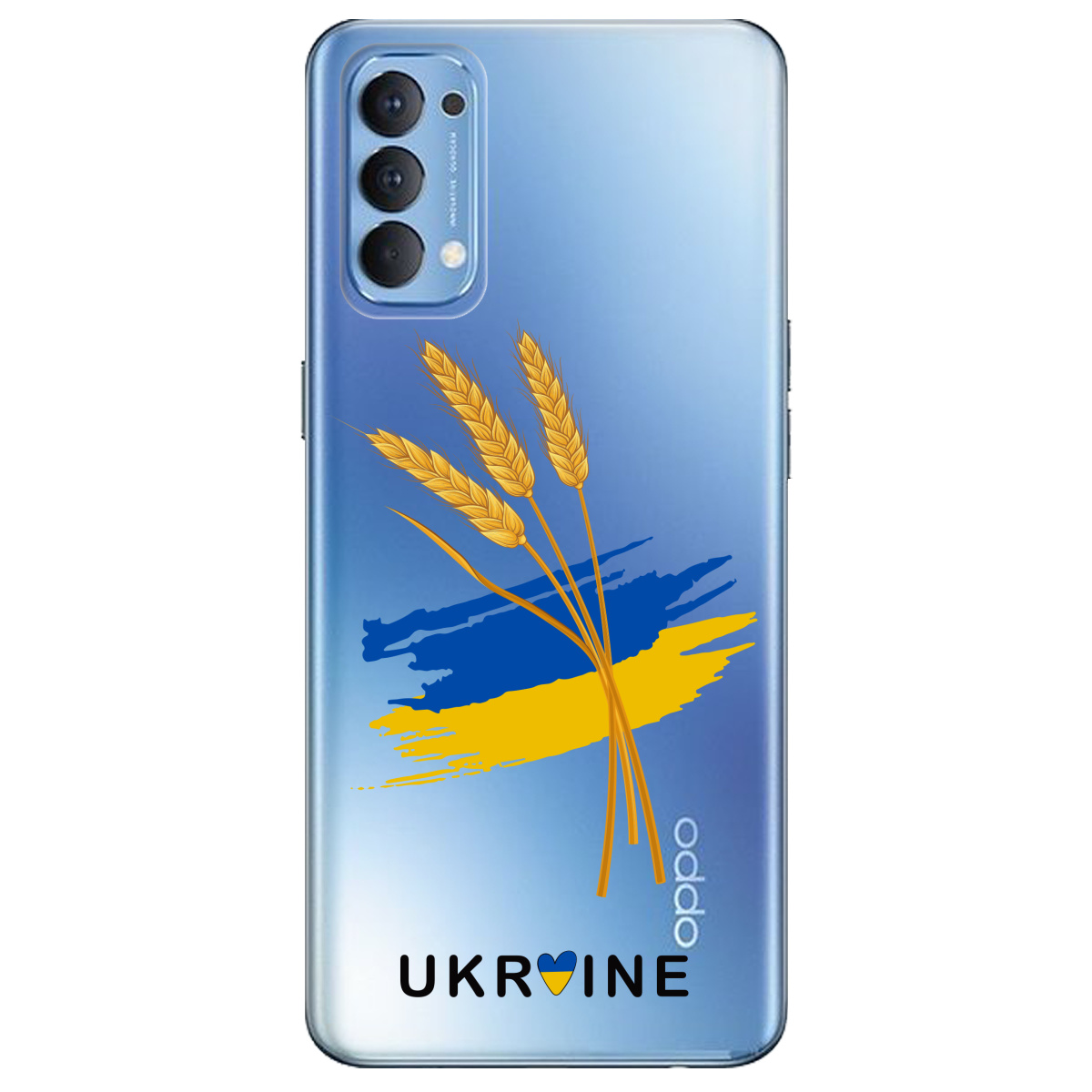 Чехол для Oppo Reno 4 Spikelets - фото 1