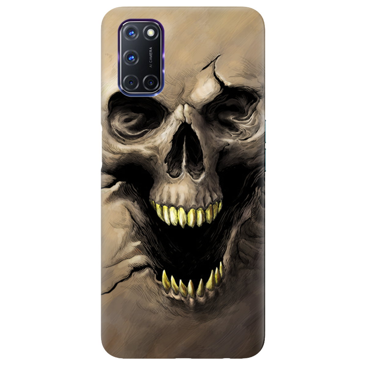 Чехол для Oppo A52/ A72/ A92 Skull - фото 1