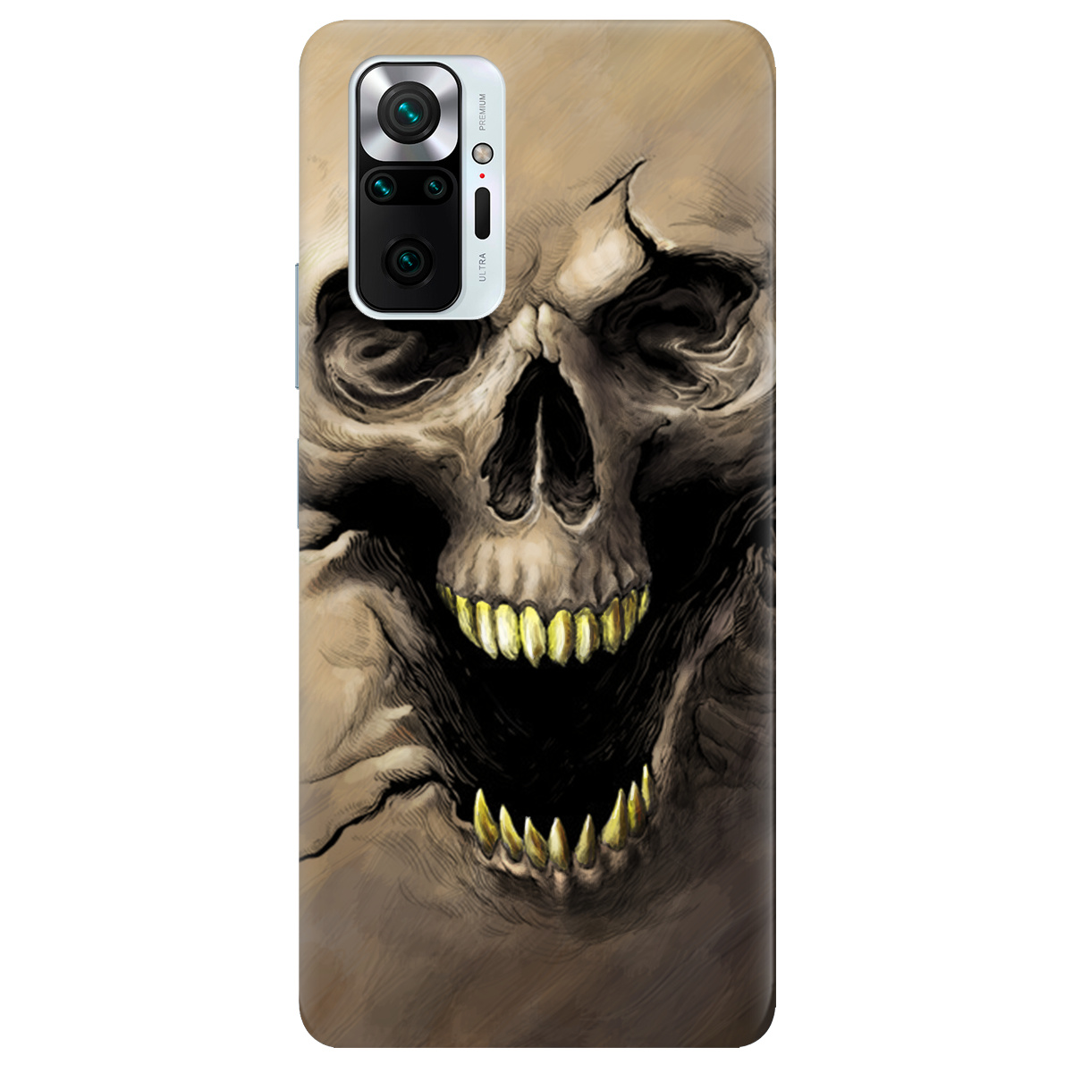 Чехол для Xiaomi Redmi Note 10 Pro Skull - фото 1
