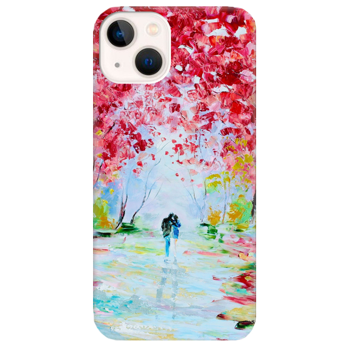 Чехол для Apple iPhone 13 Mini Paseo romántico - фото 1