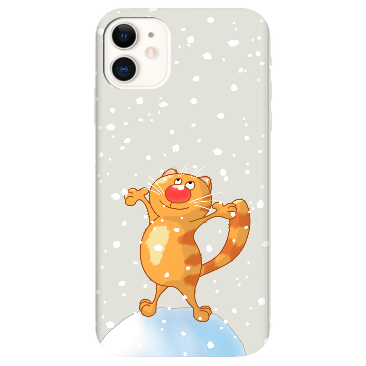 Чохол для Apple iPhone 11 напівпрозорий матовий soft touch By Happy - фото 1