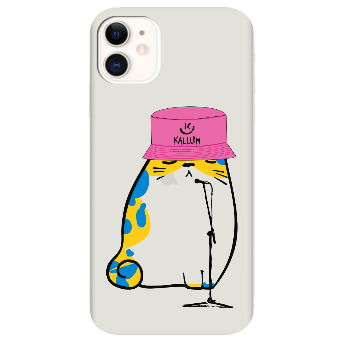 Чохол для Apple iPhone 11 напівпрозорий матовий soft touch Kalush - фото 1