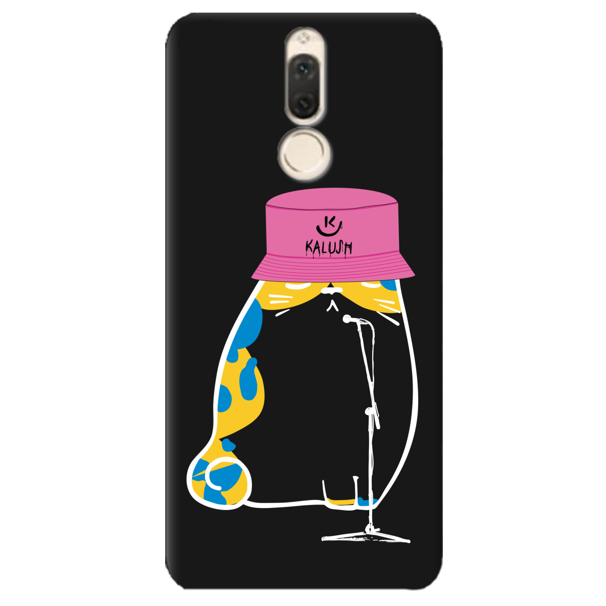 Чохол для Huawei Mate 10 Lite чорний матовий soft touch Калуш - фото 1