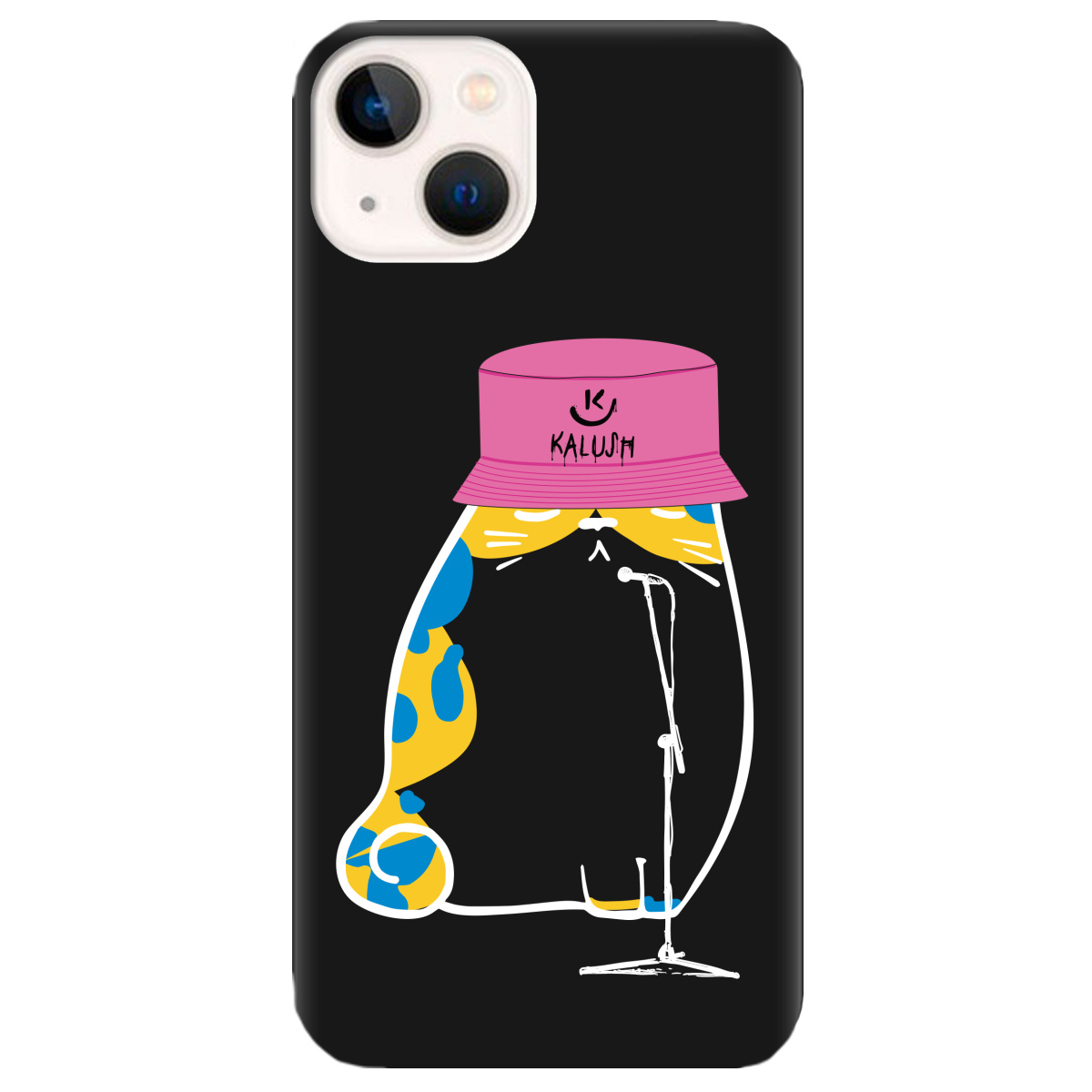 Чохол для Apple iPhone 13 Mini чорний матовий soft touch Калуш - фото 1