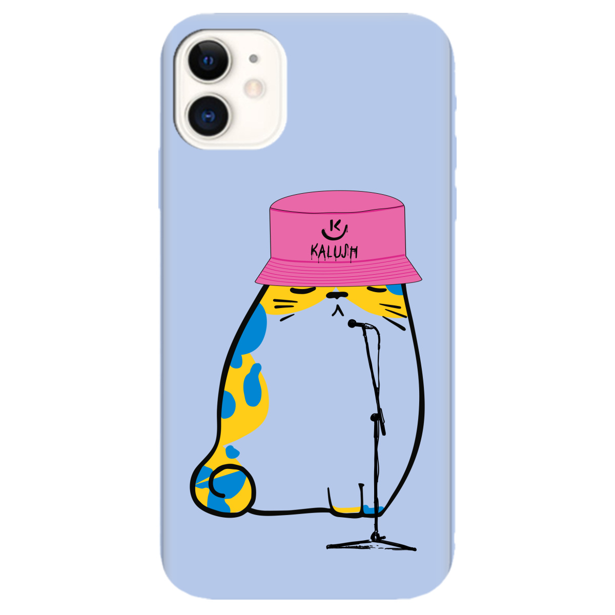 Чохол для Apple iPhone 11 Ніжно-блакитний матовий soft touch Kalush - фото 1