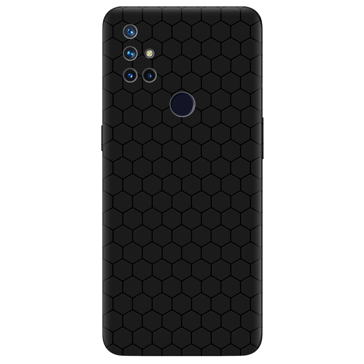 Чехол для OnePlus Nord N10 5G черный матовый soft touch Cell - фото 1