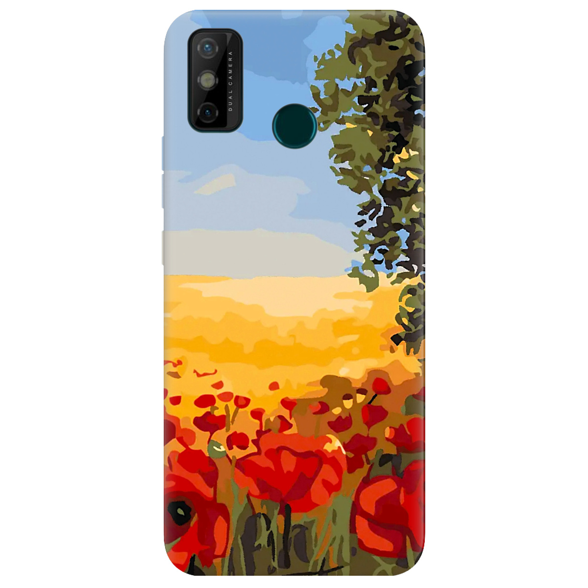 Чехол для Tecno Spark 6 Go Рідна моя Україна - фото 1