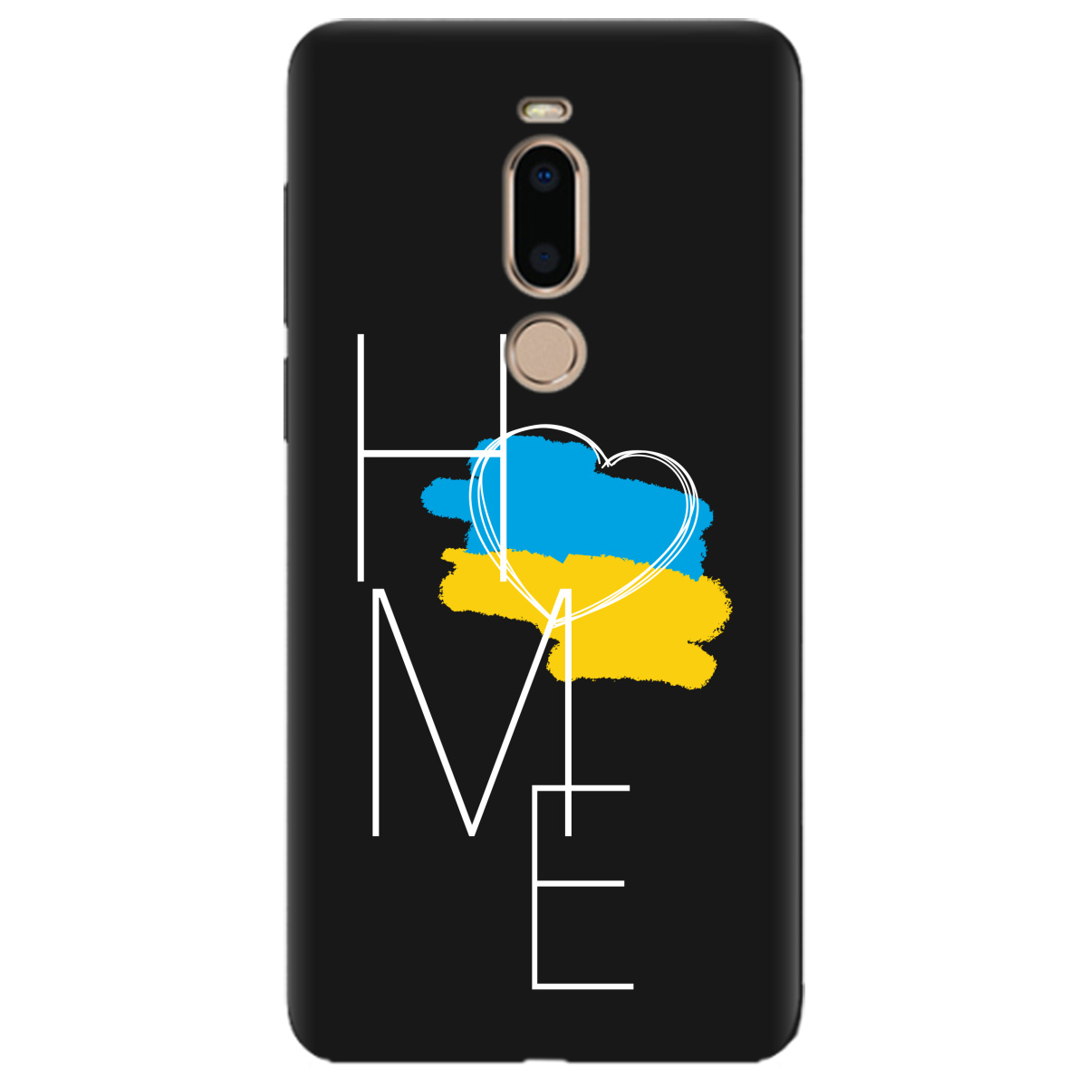 Чехол для Meizu V8 Pro черный матовый soft touch Дім - фото 1