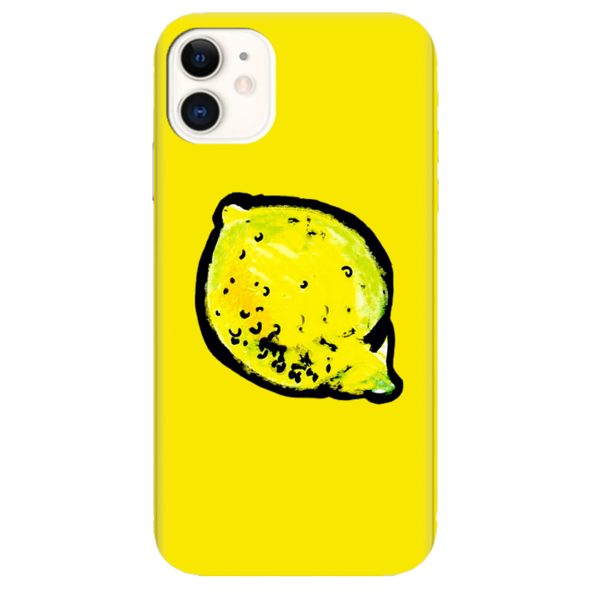 Чехол для Apple iPhone 11 lemon - фото 1