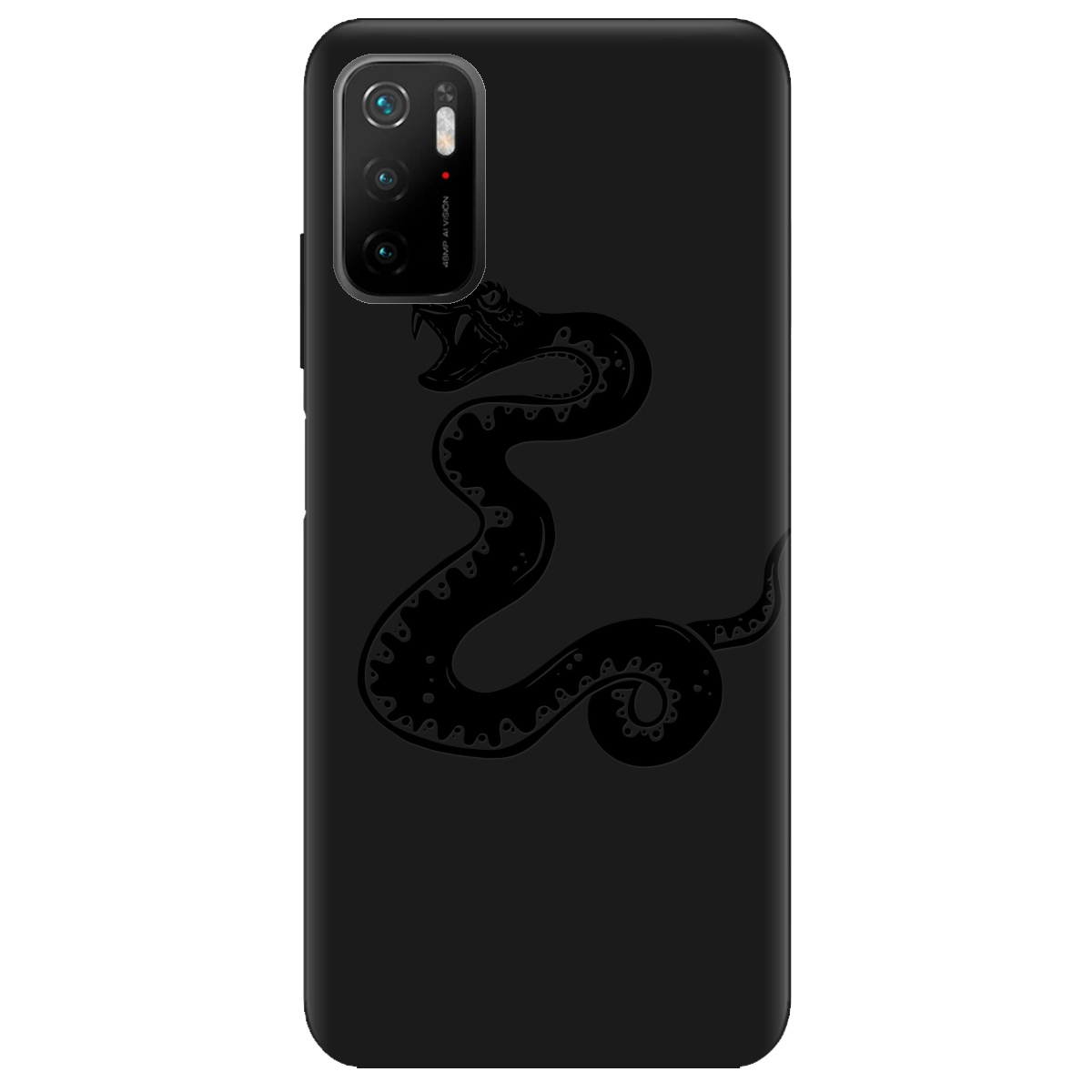 Чохол для Xiaomi Poco M3 Pro чорний матовий soft touch Сobra - фото 1