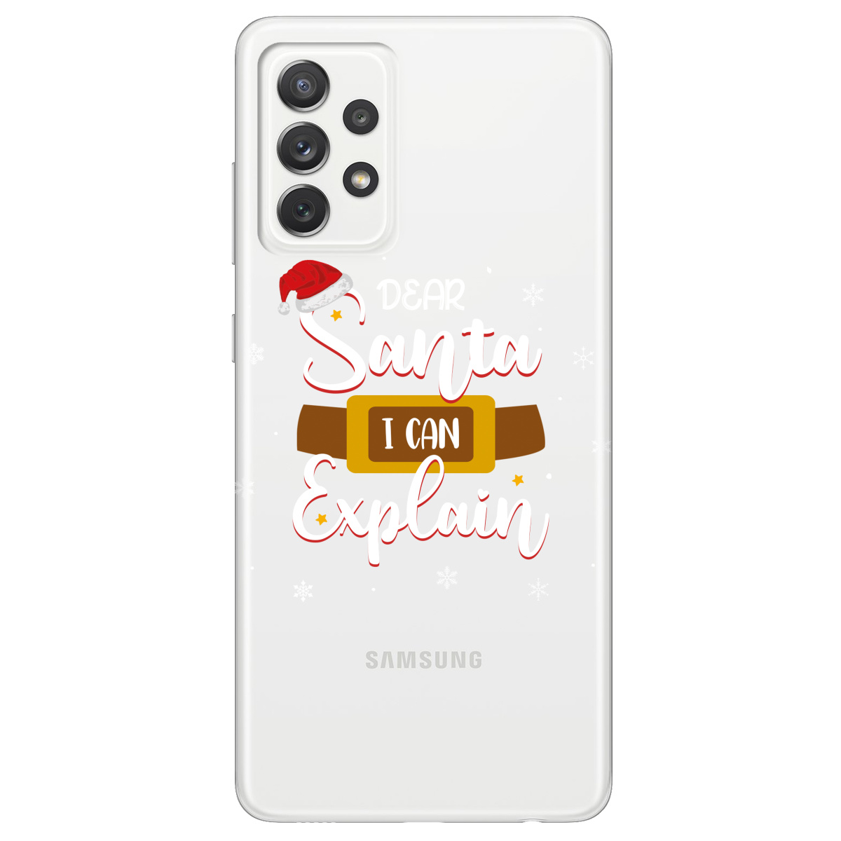 Чехол для Samsung Galaxy A72 Dear Santa - фото 1