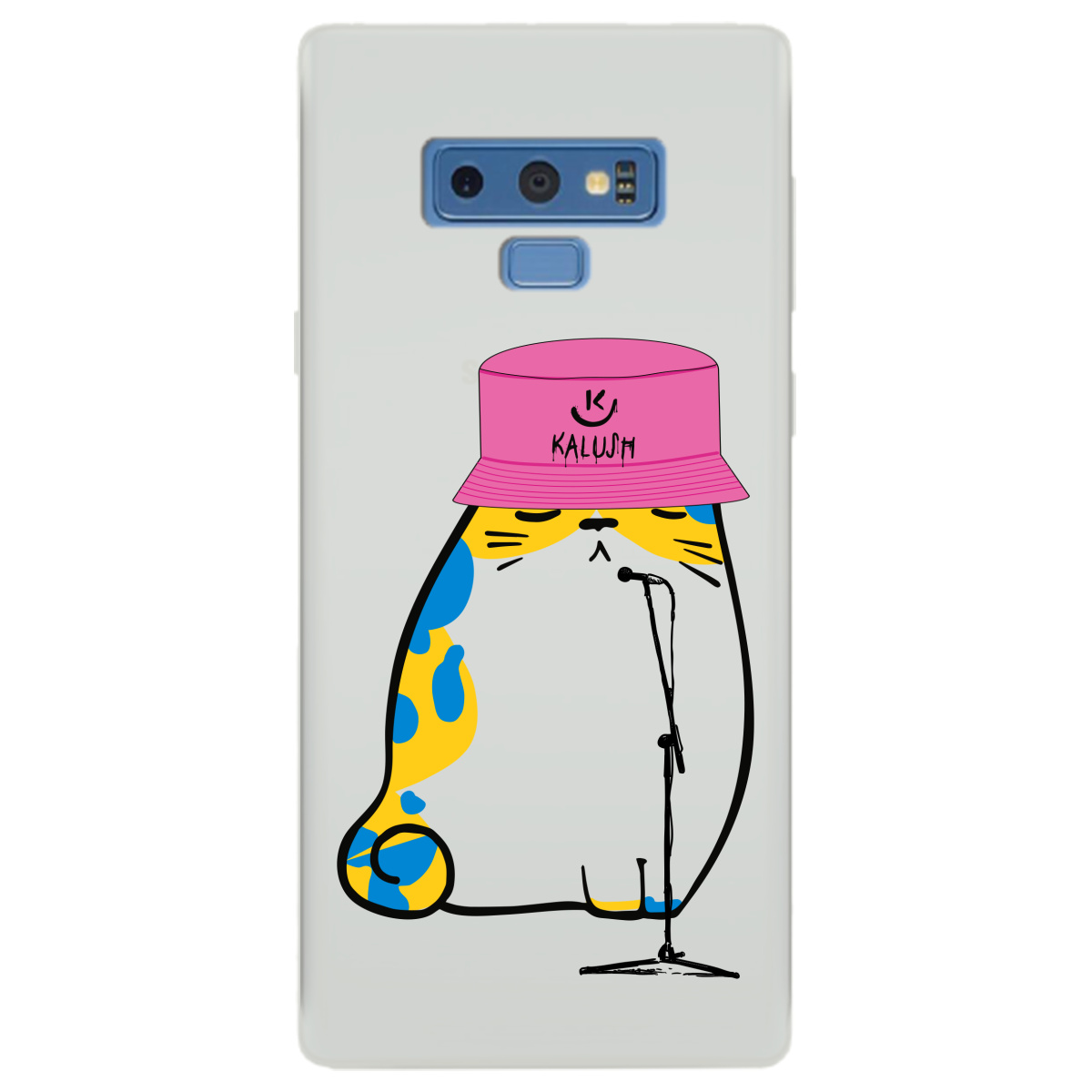 Чохол для Samsung Galaxy Note 9 напівпрозорий матовий soft touch Kalush - фото 1