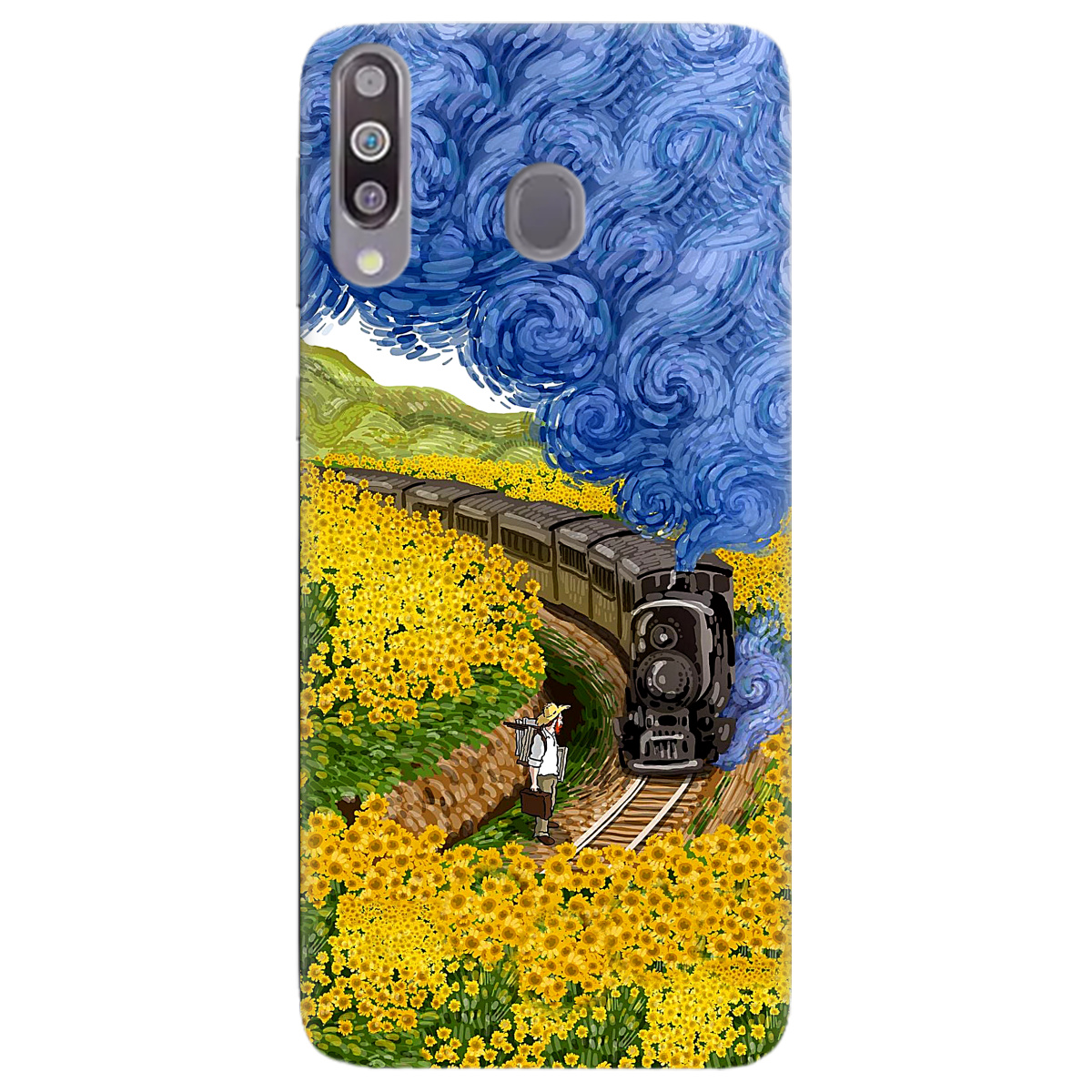 Чехол для Samsung Galaxy M30 Train - фото 1