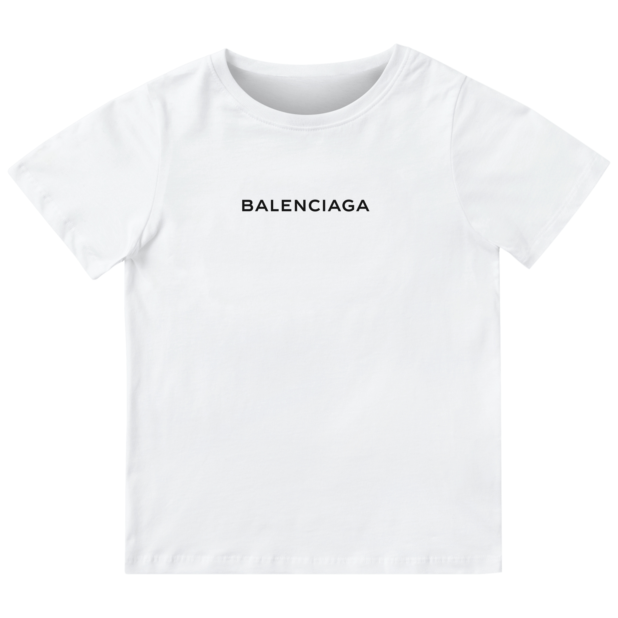 Футболка дитяча біла бавовна/еластан BALENCIAGA 134 - фото 1