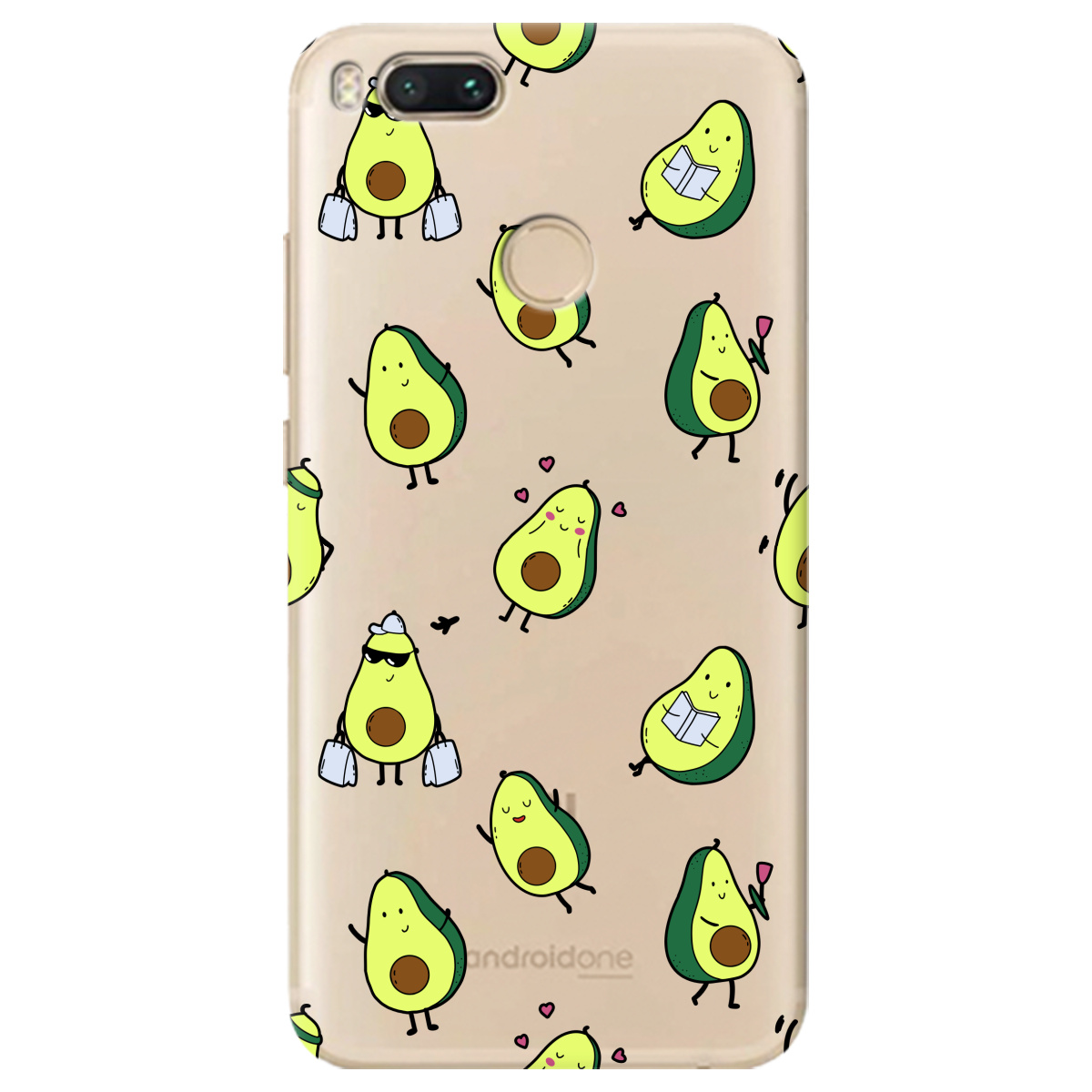 Чехол для Xiaomi Mi A1 Cute avocado - фото 1