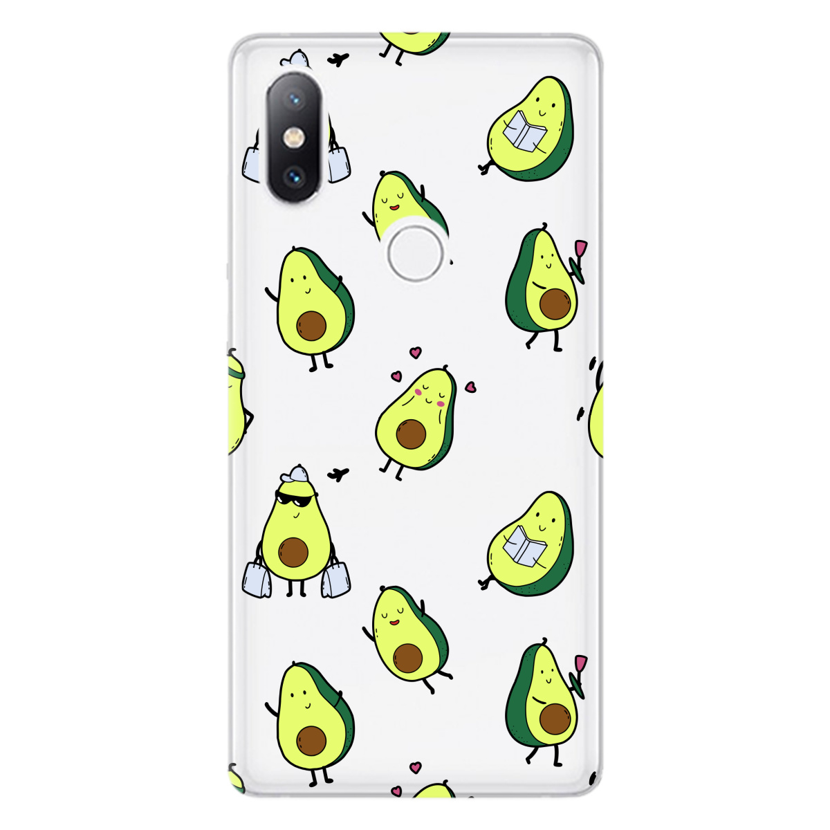Чохол для Xiaomi Mi Mix 2S Cute avocado - фото 1