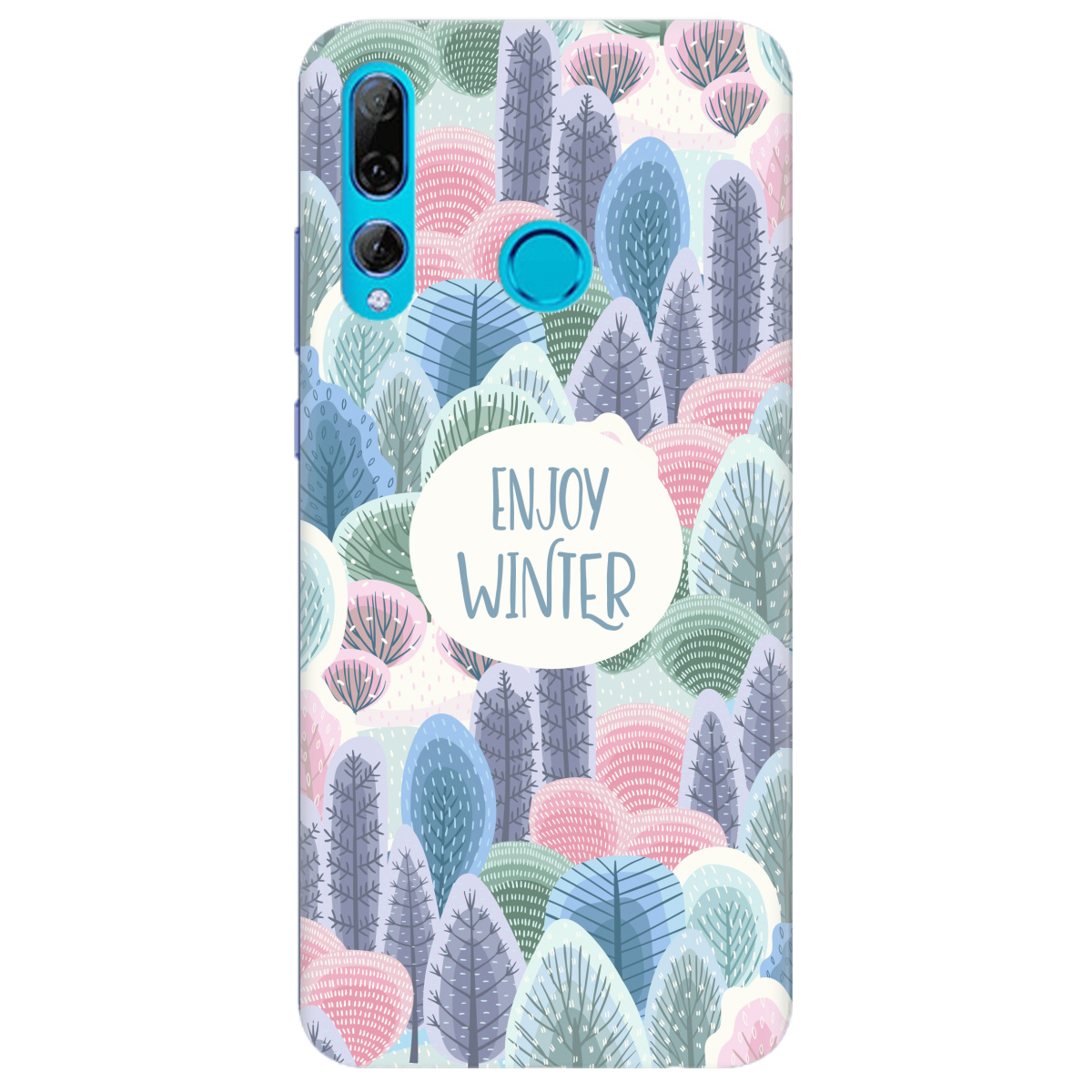 Чехол для Huawei P Smart Plus 2019 Enjoy winter - фото 1