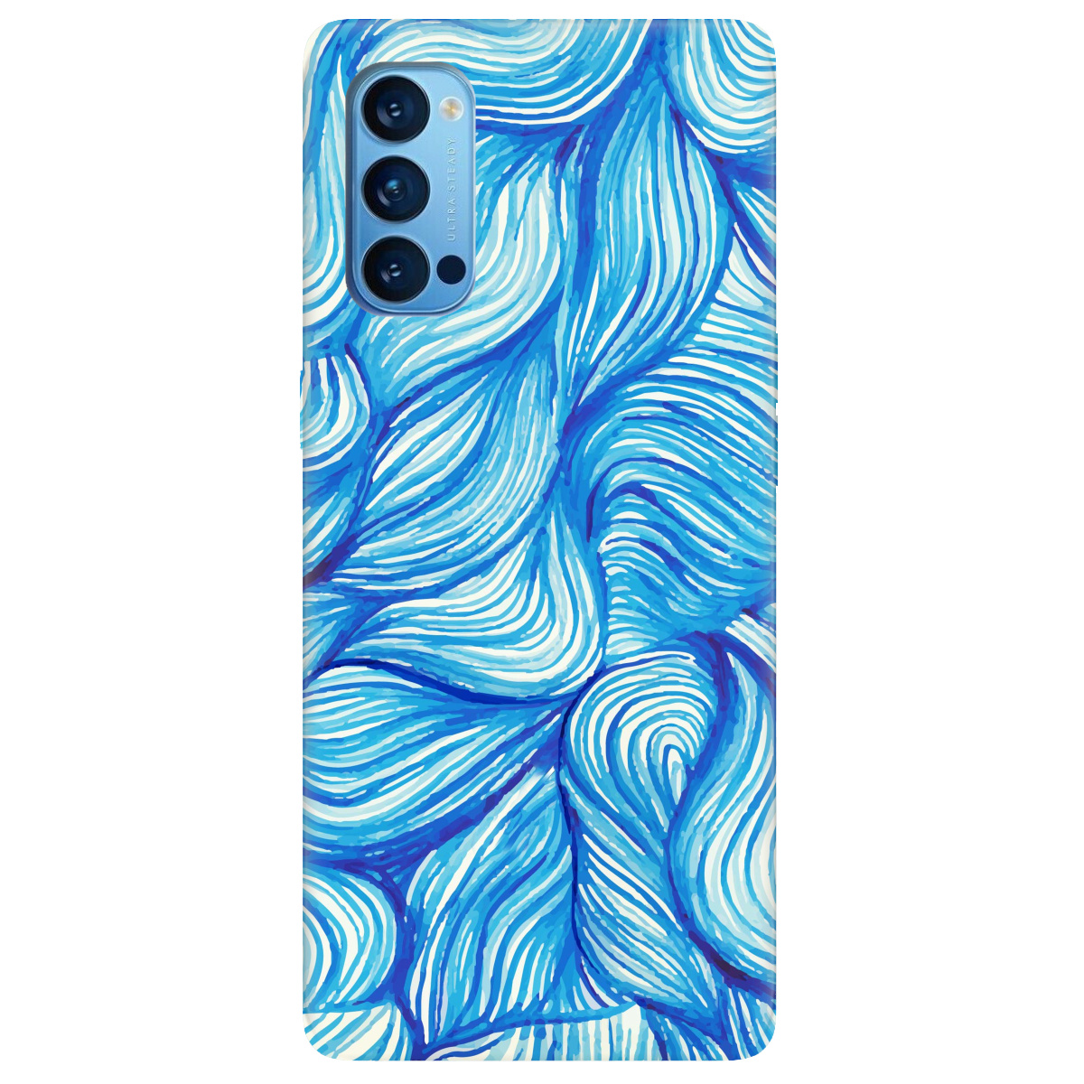 Чехол для Oppo Reno 4 Pro 5G Aquarelle - фото 1