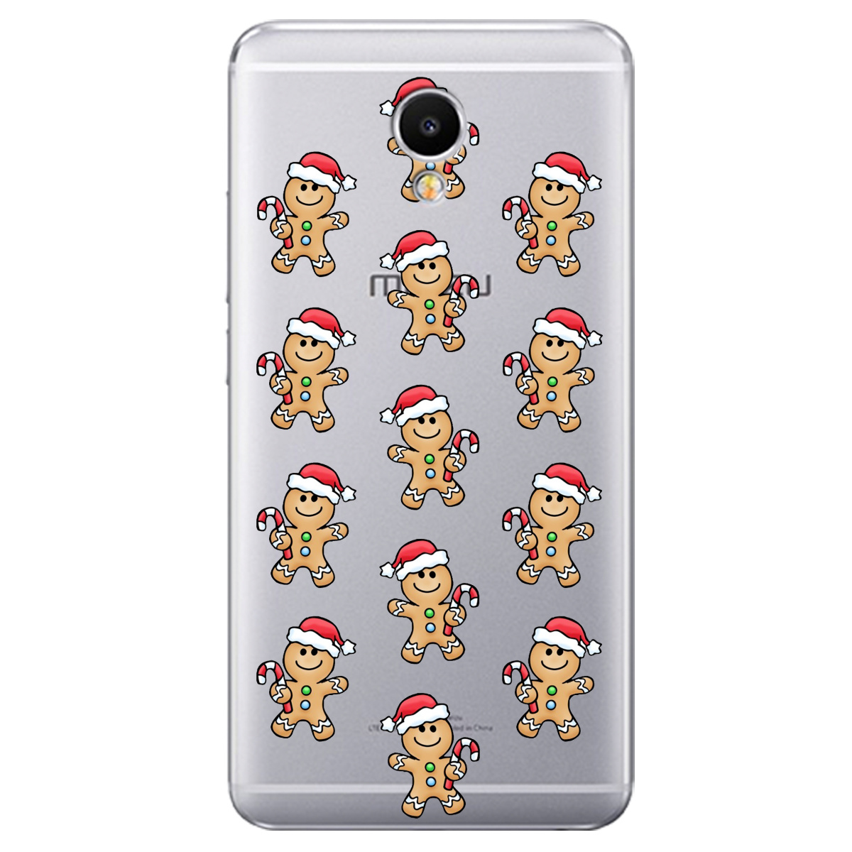 Чехол для Meizu M5 Note Gingerbread man - фото 1