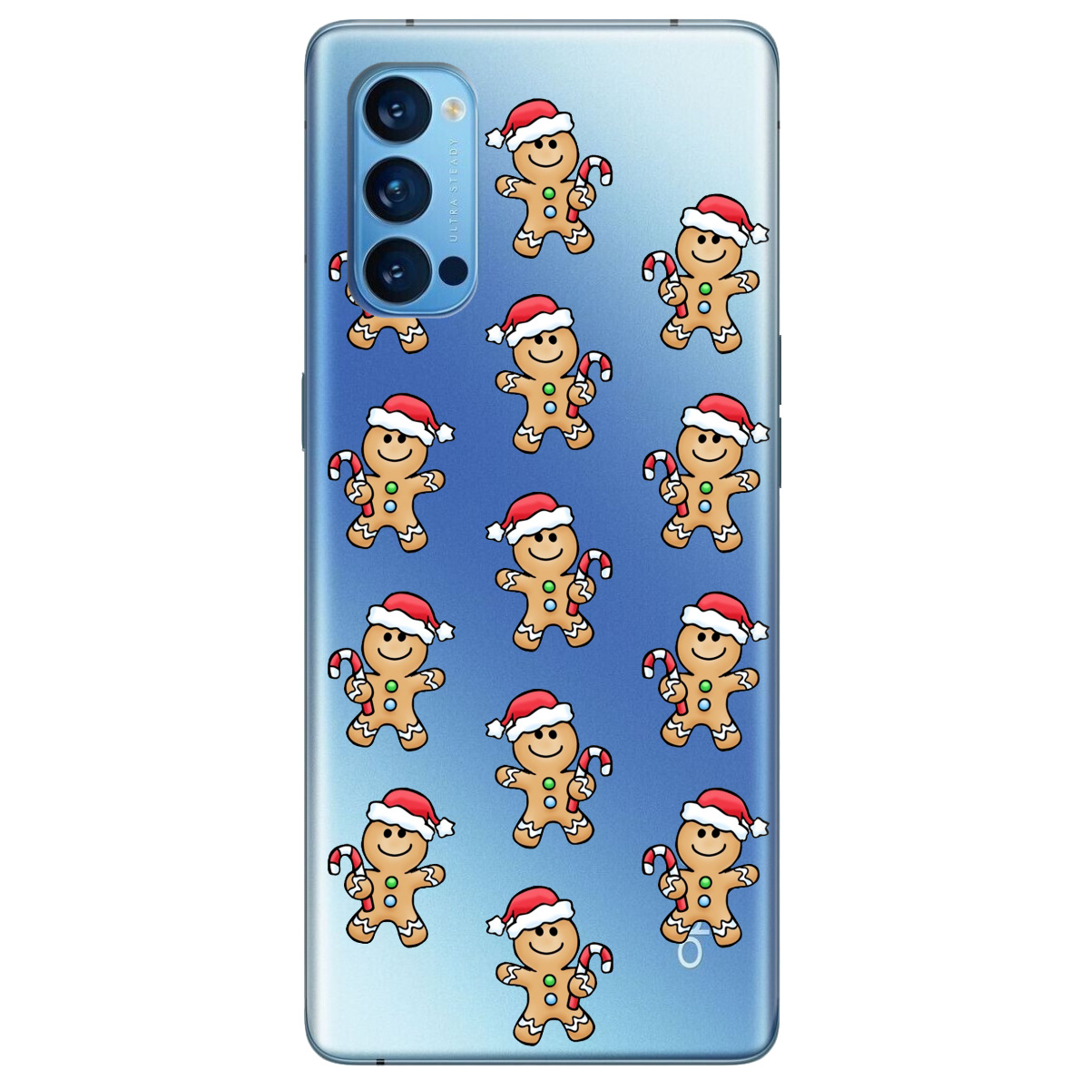 Чехол для Oppo Reno 4 Pro 5G Gingerbread man - фото 1