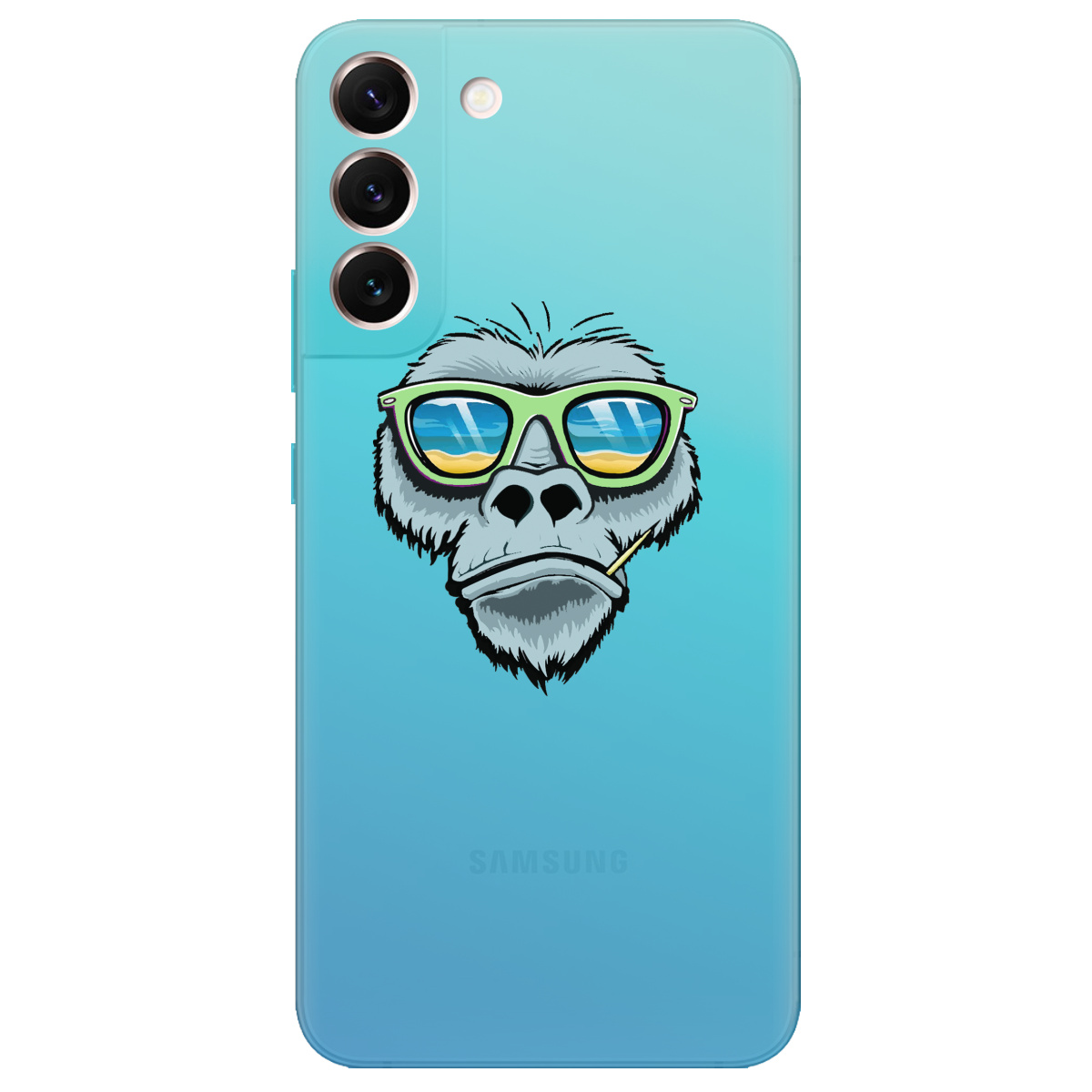 Чехол для Samsung Galaxy S22 Monkey - фото 1