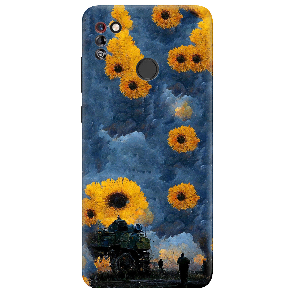 Чехол для Tecno Pop 4 Pro Зарево - фото 1