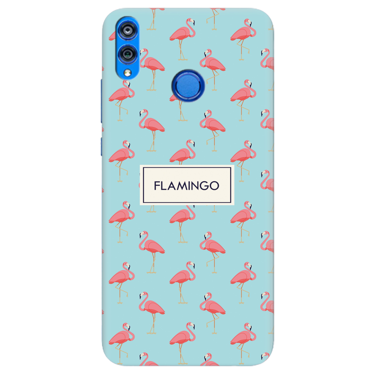 Чехол для Huawei Honor 8x Pink Flamingo - фото 1