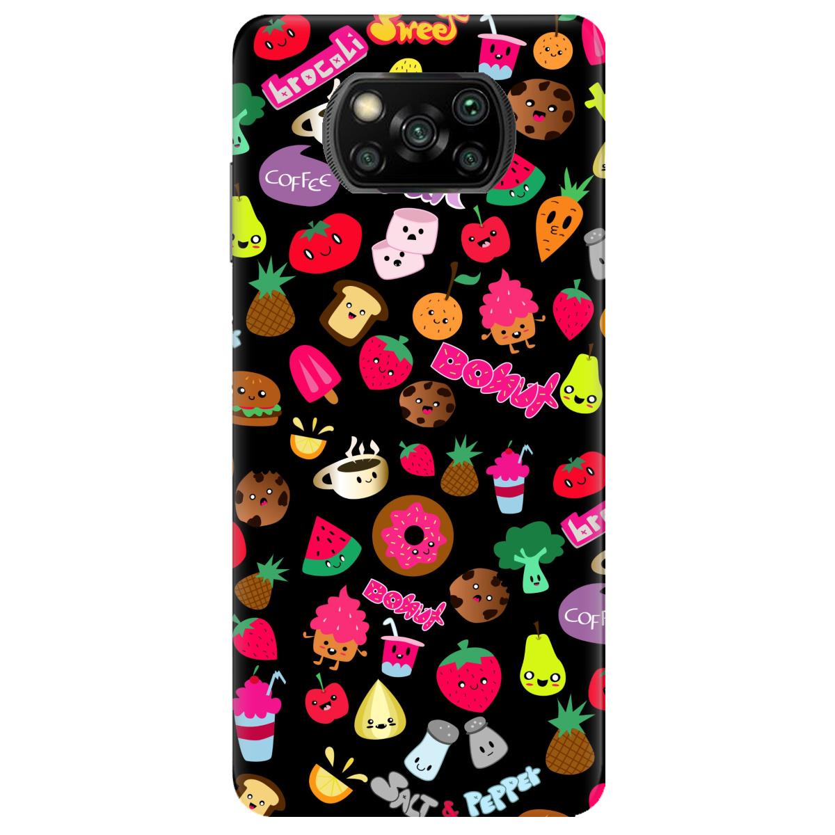 Чехол для Xiaomi Poco X3 Kawaii - фото 1