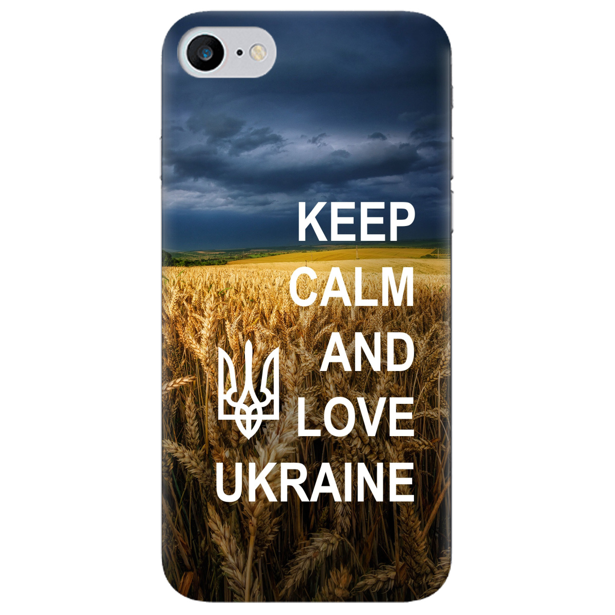 Чехол для Apple iPhone SE 2020 Keep calm - фото 1