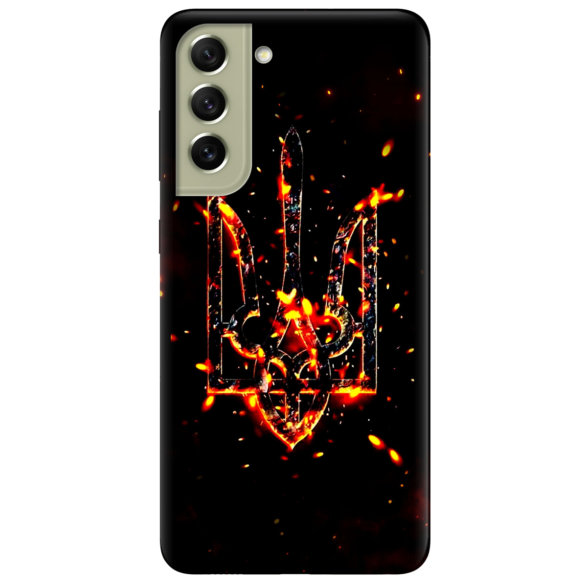 Чохол для Samsung Galaxy S21 FE Вогонь - фото 1