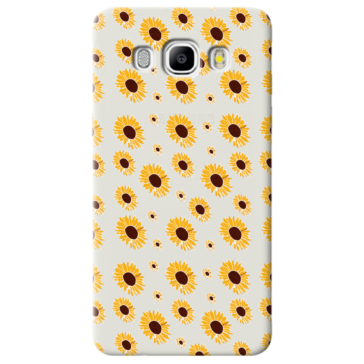 Чохол для Samsung Galaxy J5 2016 напівпрозорий матовий soft touch Sunflower - фото 1