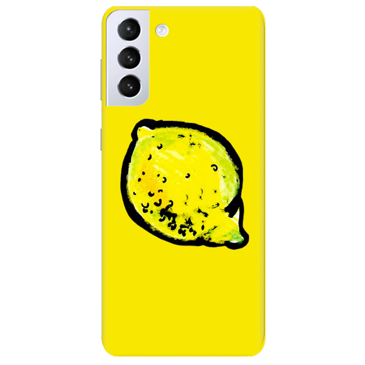 Чехол для Samsung Galaxy S21 lemon - фото 1