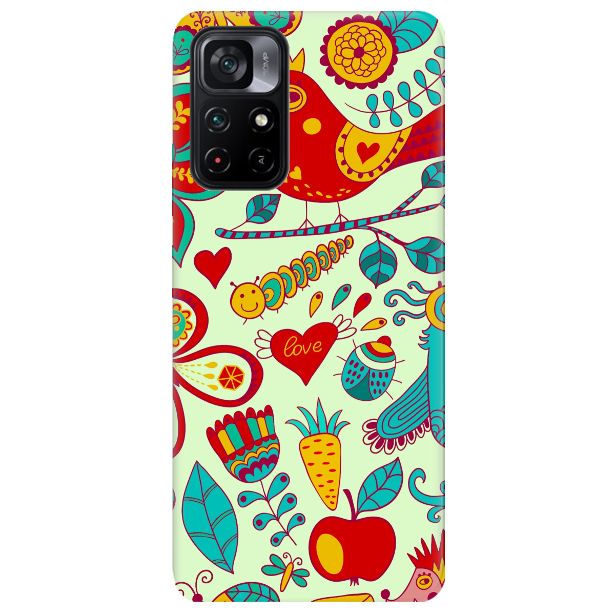 Чохол для Xiaomi Poco M4 Pro 5G Birds - фото 1